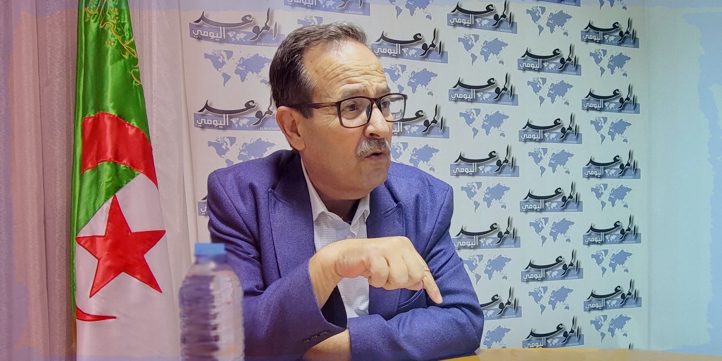 ممثل الجالية الفلسطينية بالجزائر.. حمزة الطيراوي يصرح: طوفان الأقصى أعاد بعث آمال تحرير القدس